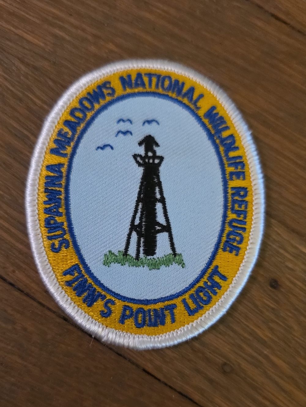 Surapinna Meadows National Wildlife Refuge Patch - Blue and Yellow